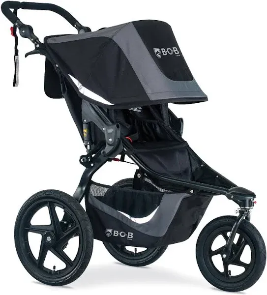 Bob Gear Revolution Flex 3.0 DUALLIE Jogging Stroller - Graphite Black