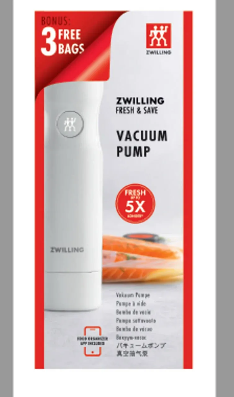 Zwilling Fresh and Save Vacuum Pum