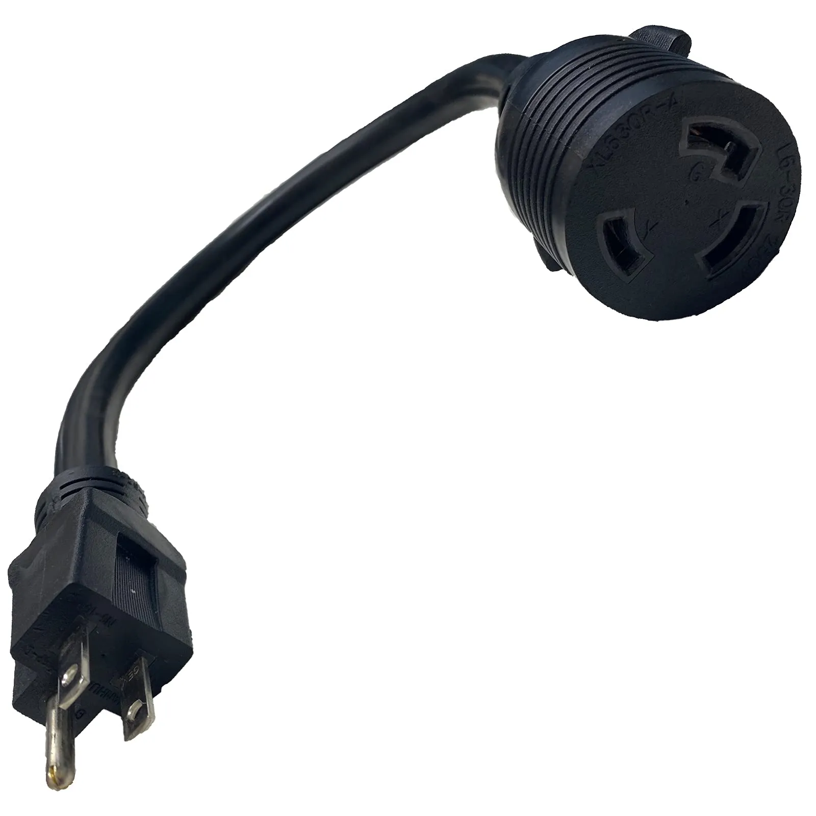 LOTOS PT01 Pigtail Type 1, Convert 220V to 110V for Blue 520D, Black