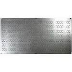 Wall Control Pegboard 16in x 32in Horizontal Metal Pegboard Tool Board Panel