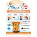 SinkShroom The Revolutionary Sink Drain Protector Hair Catcher/Strainer/Snare - Orange