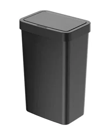 13.2 Gallon Kitchen Trash Can, Plastic Motion Sensor Kitchen Trash