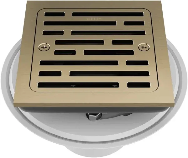 Delta DT062412 4" Tile-In Square Shower Drain