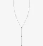 Lariat Station Necklace