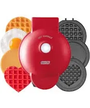 Dash Mini Waffle System with Removable Plates