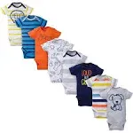 Onesies Brand baby-boys 8-Pack Short Sleeve Mix & Match Bodysuits