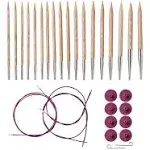 Options Sunstruck Wood Interchangeable Needle Set