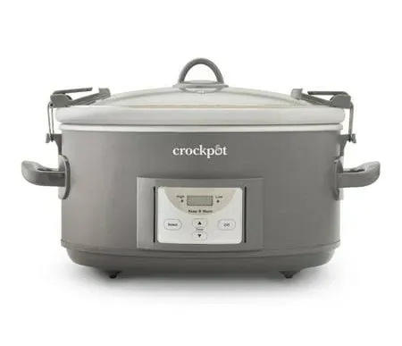 Crock-Pot 7-Quart Cook and Carry Programmable Slow Cooker