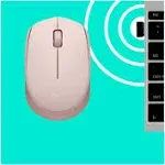 Logitech M170 Wireless Mouse Rose