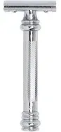 Merkur 38C Barber Pole Handle Double-Edge Safety Razor