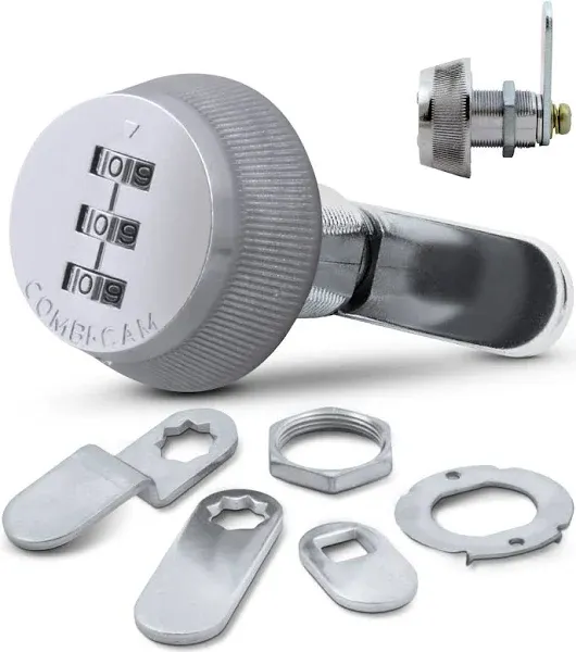 Combi-Cam 7/8" Chrome Cam Lock