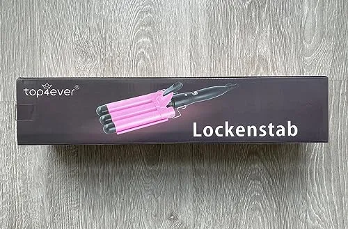 Top4ever 3 Barrel Curling Iron Hair Crimper