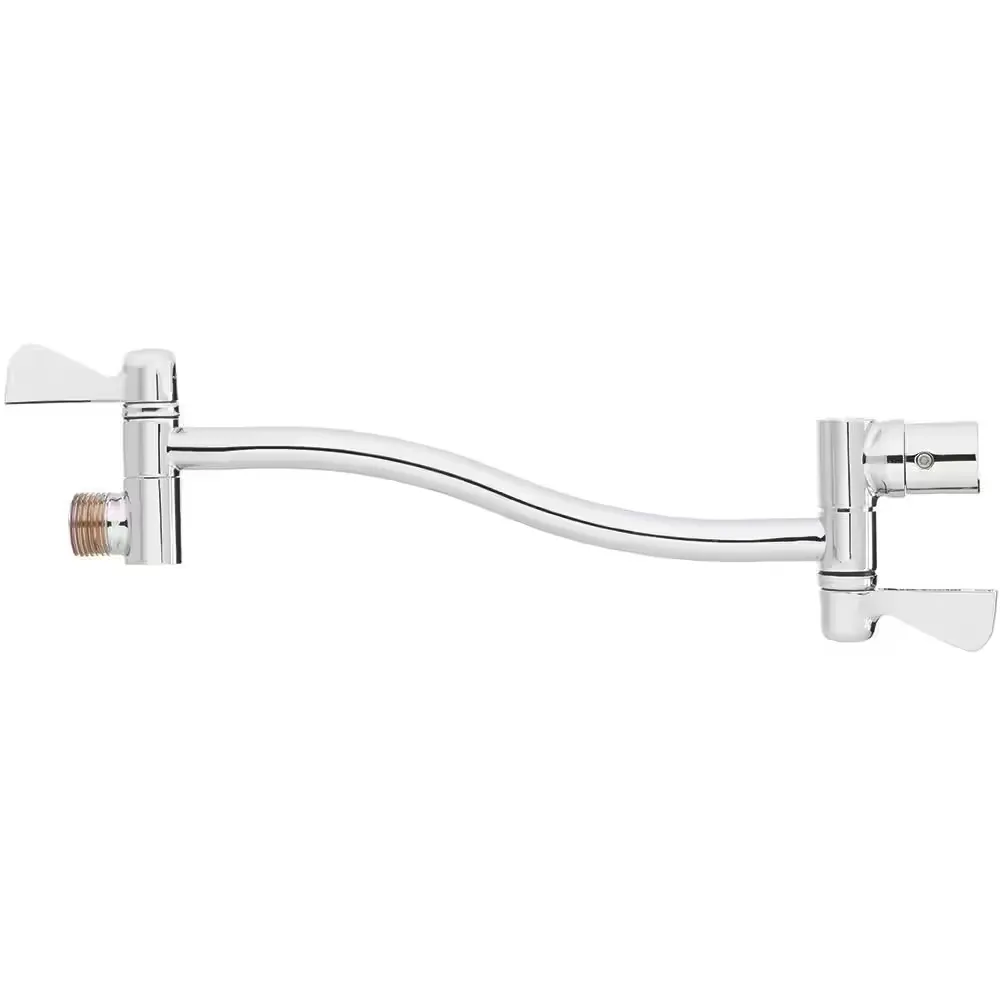 NEW Glacier Bay Swing-Style 11” Adjustable Shower Arm Chrome