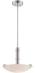 Designers Fountain LED85833-SP Pendant, Satin Platinum