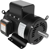 3HP Air Compressor Motor 1750RPM, Single Phase,184T Frame, 208V-230V, 1-1/8"Shaft Diameter Rolled Steel Shell 60HZ