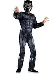 Black Panther Child Qualux Costume, Large