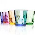 SCANDINOVIA - 13oz Unbreakable Premium Drinking Glasses Set of 6 - Super Grade 