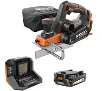 Ridgid 18V Octane Brushless Cordless 3-1/4 in. Planer Kit