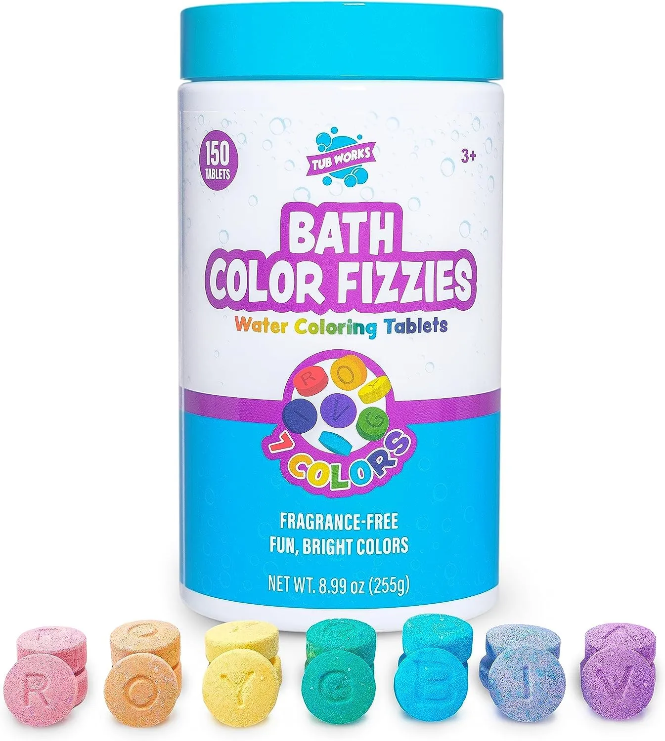 Tub Works Bath Color Fizzies