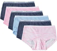 Fruit of the Loom Girls' 6-Pack Seamless Briefs