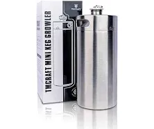 TMCRAFT 128oz Stainless Steel Mini Keg