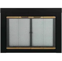 Pleasant Hearth Arrington Fireplace Glass Door