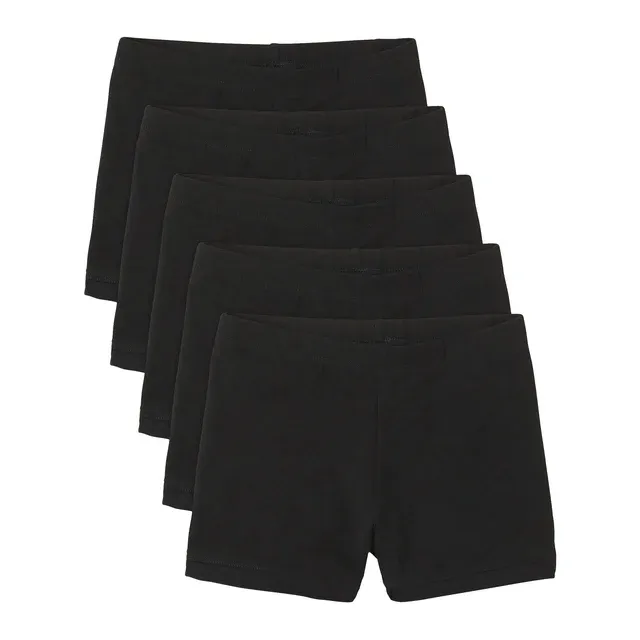 The Children's Place Girls Pull-On Cartwheel Shorts, 5-Pack, Sizes XS-XXL