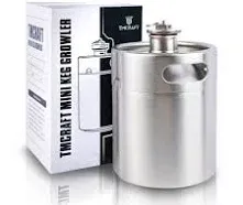 TMCRAFT 64oz Stainless Steel Mini Keg