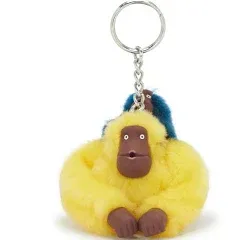 Kipling Mom and Baby Sven Monkey Keychain