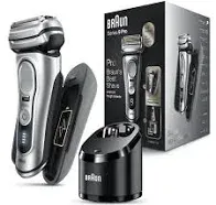 Braun Series 9 9517s PRO+ Electric Razor for Men 5 Pro Shave Elements & Precision Long Hair ProTrimmer