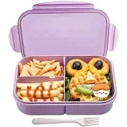 Miss BIG Bento Box,Bento Lunch Box for Kids Lunch Box Kids,Ideal Leak Proof,No BPAs and No Chemical Dyes,Microwave and Safe