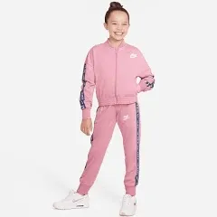 Nike Sportswear Big Girls Tracksuit, Sizes M &amp; L, Rose Whisper CU8374-609