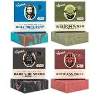 Dr. Squatch The Soap Star Wars Soap Collection - Men’s Natural - 4 Bar Soap Bundle for Men