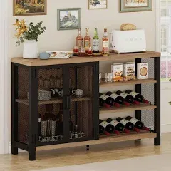 BON AUGURE Industrial Bar Cabinet