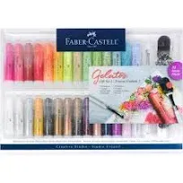 Faber-Castell Gelatos Sets - Dulce II, Assorted Colors, Set of 33