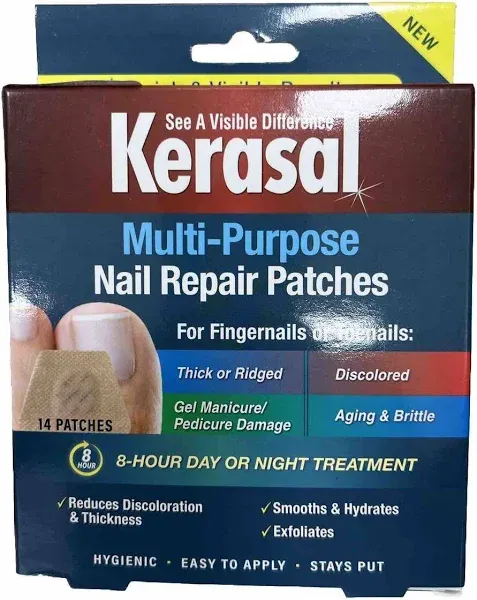 Kerasal Multi-Purpose Nail Repair Patches - 14 Count #1252