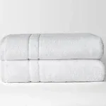 Cozy Earth Premium Plush Bath Towels - White