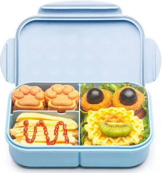 Miss BIG Bento Box, Bento Lunch Box for Kids Lunch Box Leak Proof,No BPAs and No Chemical Dyes,Microwave and Dishwasher Safe Bento