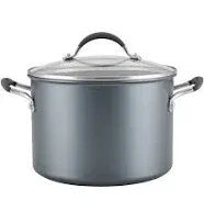 Circulon 8-Quart ScratchDefense A1 Series Nonstick Stockpot with Lid, Graphite