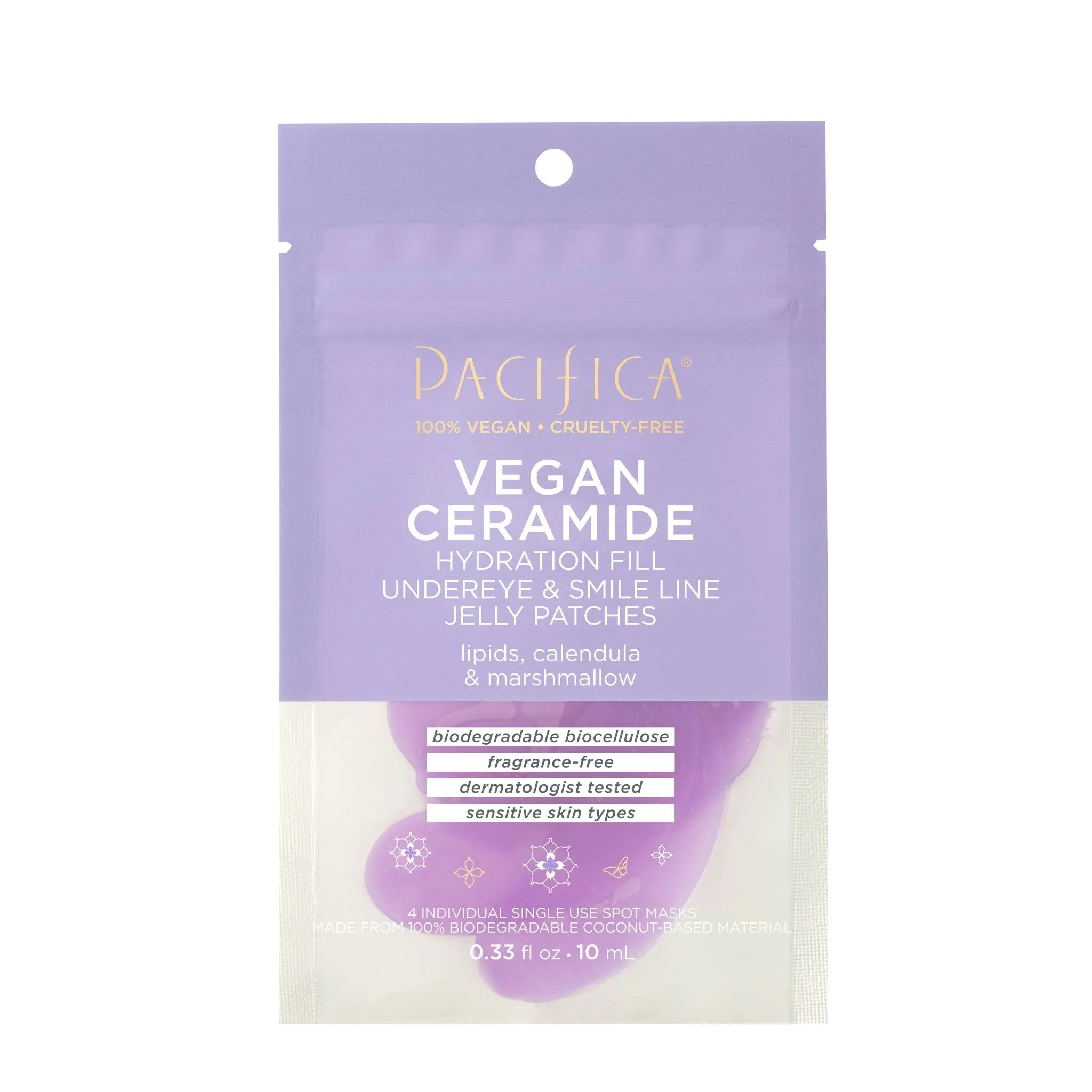 Pacifica Vegan Ceramide Hydration Under Eye & Smile Line Jelly Patches