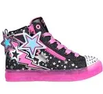 Skechers Girls' Shuffle Brights electric Star