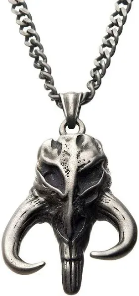 Star Wars Mandalorian Mythosaur Skull Pendant Necklace