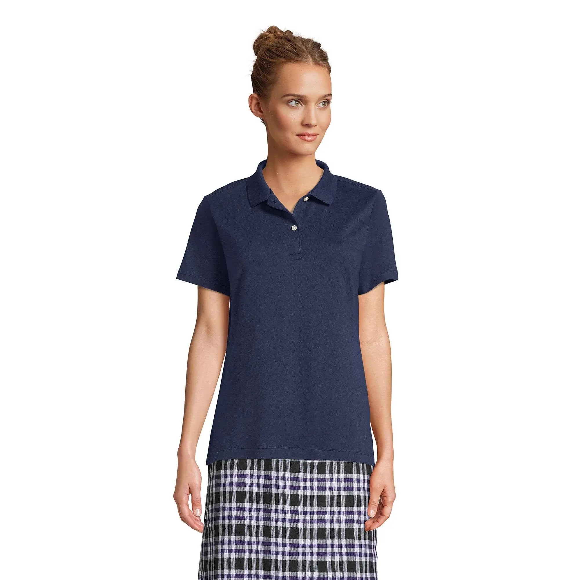 Girls 2-20 Lands' End School Uniform Feminine Fit Polo Shirt