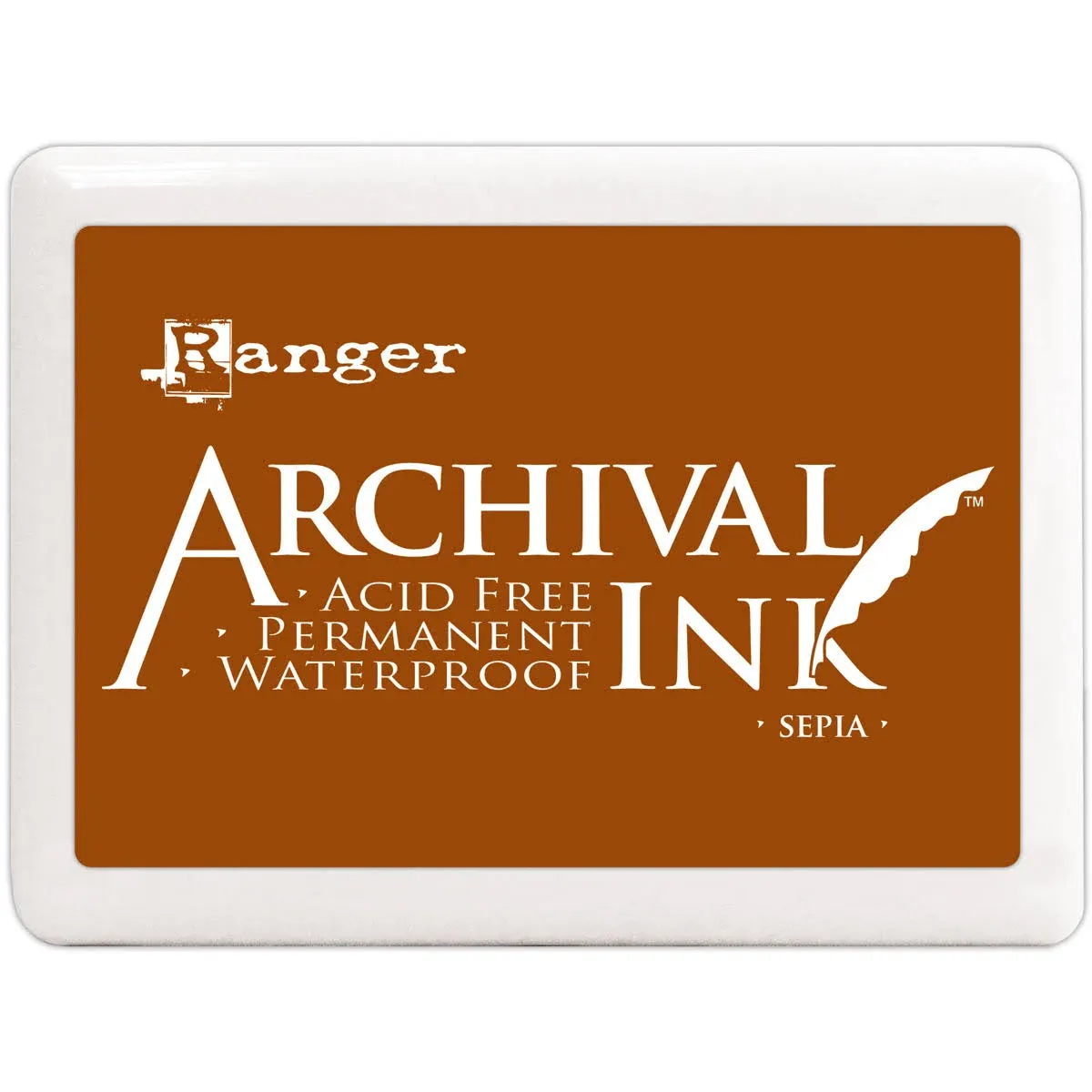 Ranger Archival Ink Jumbo Ink Pad #3 - Sepia