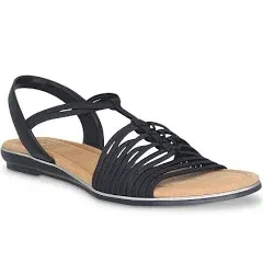 Impo Barella Stretch Elastic Sandal with Memory Foam