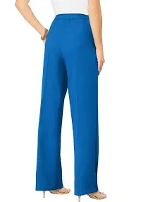 Roaman's Women's Plus Size Wide-Leg Bend Over Pant