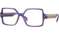 Versace VE 3337 Transparent Violet 55/15/140 women Eyewear Frame