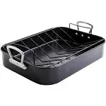 Gibson Home- 2 Piece Broxton Turkey Roaster & V-Rack