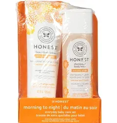 THE HONEST CO. Orange Vanilla 2-In-1 Shampoo &amp; Face &amp; Body Lotion Set - NEW!