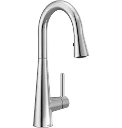 Moen 7664 Sleek Chrome One-Handle Bar Faucet